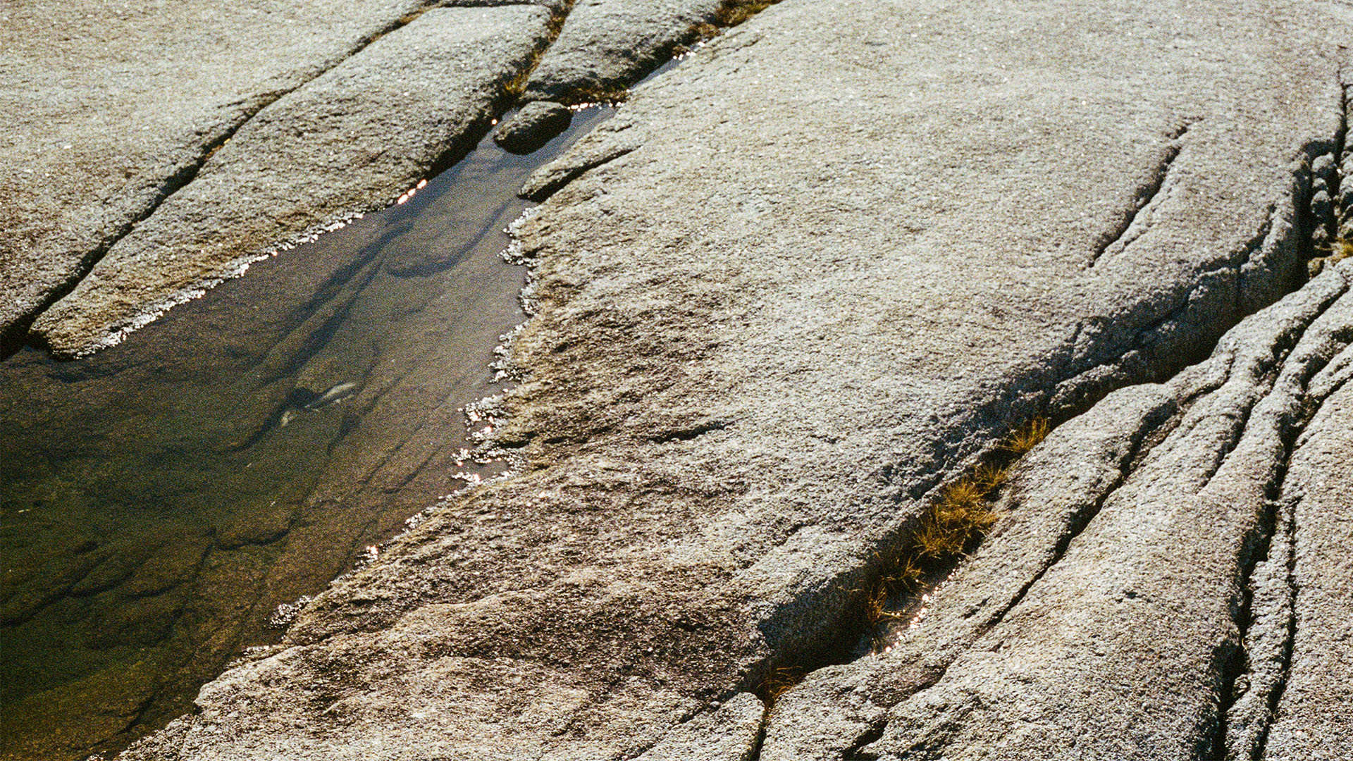 Rocks and water.